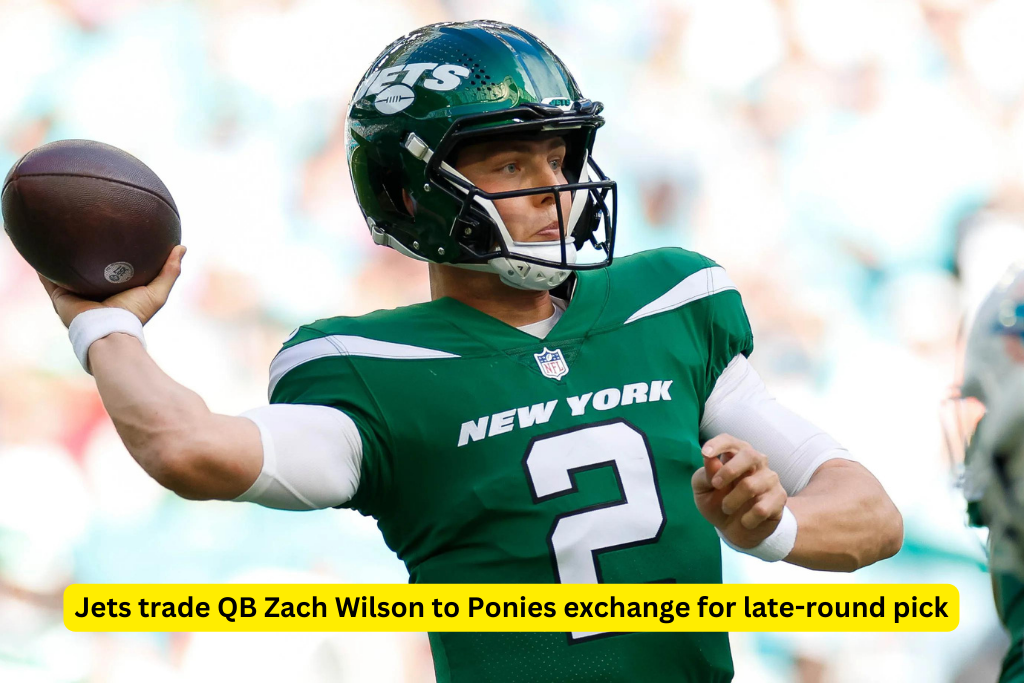 Jets trade QB Zach Wilson to Ponies exchange for late-round pick