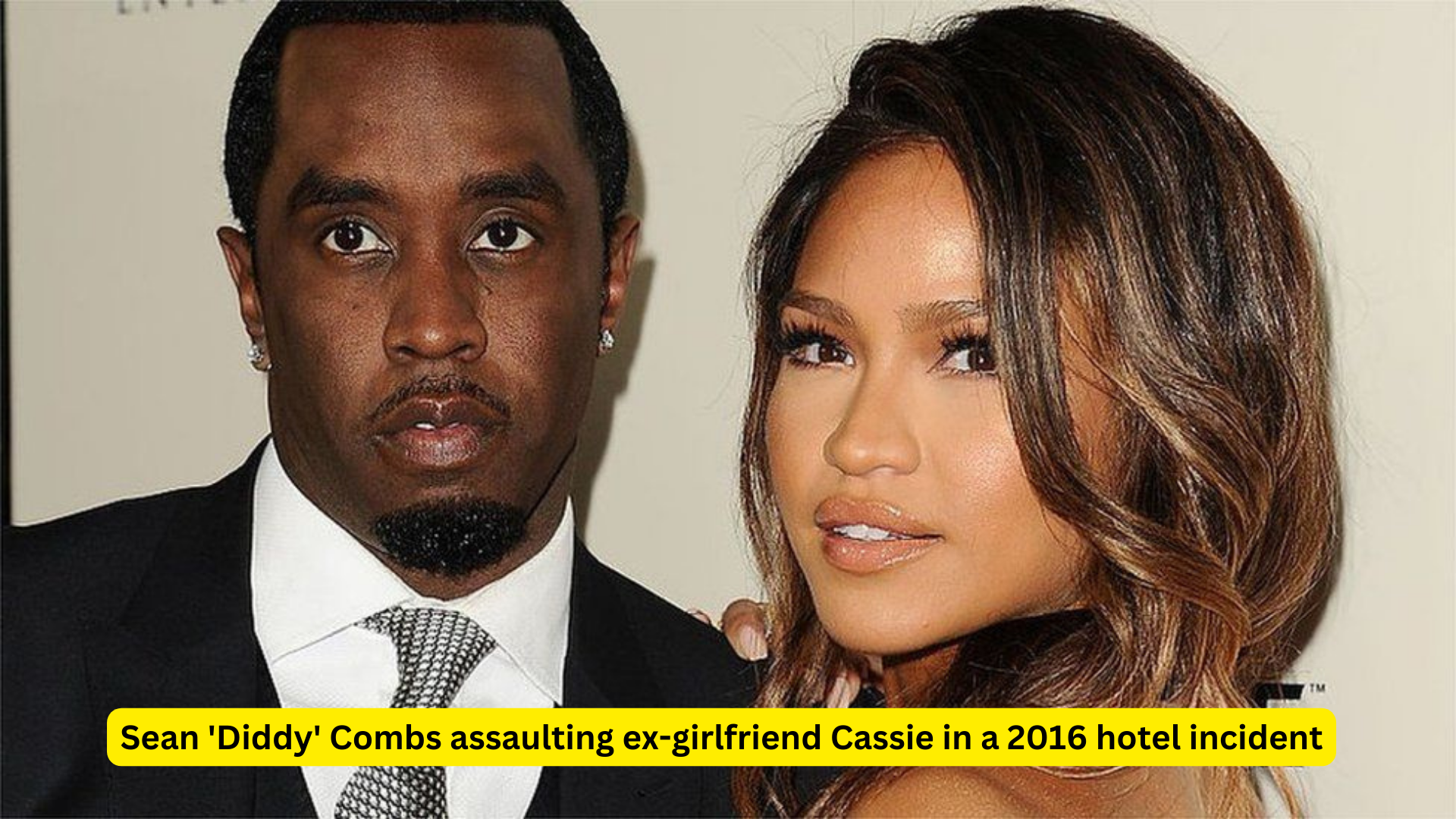 Sean 'Diddy' Combs assaulting ex-girlfriend Cassie in a 2016 hotel incident