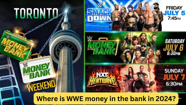 Where is WWE money in the bank in 2024?